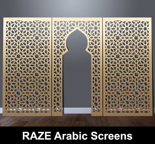 Daran arabvic and moroccan laser cut screens – laser cut screens for