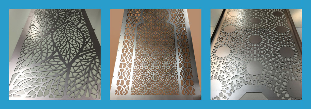 Perforated Grilles, Decorative metal screens