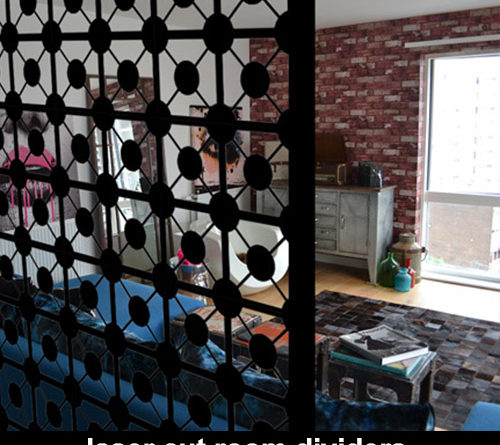 Room divider screens and room partitions