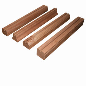 Decorative wooden frame profiles for all laser cut screens
