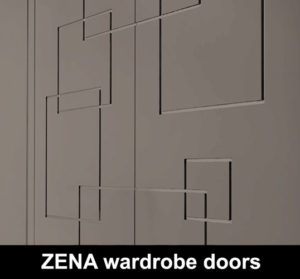 ZENA 3D MDF wardrode doors custom made