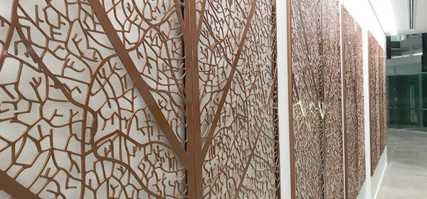Tree and Flower patterns – laser cut screens for architectural and home ...