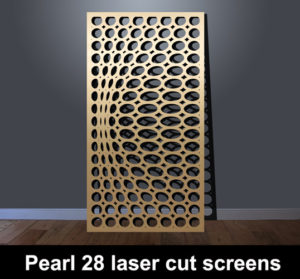 Pearl 28 decorative metal panels
