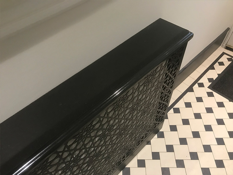 moroccan style radiator cover marble top
