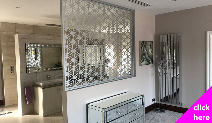 Flower of life room partition