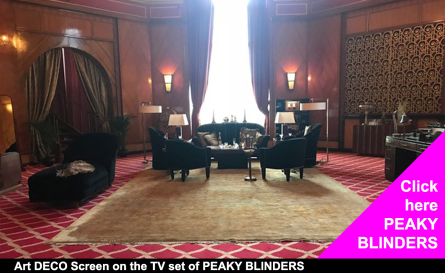 Peaky Blinders Art Deco CASAREVO screens