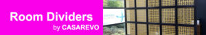 Decorative room divider designs by CASAREVO