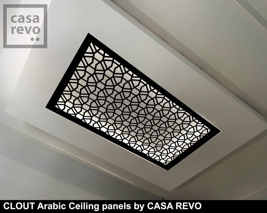 CLOUT Arabic and Moroccan Ceiling panel designs