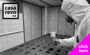 Custom spray painting MDF by CASAREVO