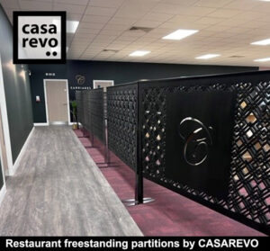 Freestanding MDF room dividers by CASAREVO