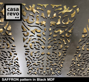 Saffron MDF pattern design by CASAREVO