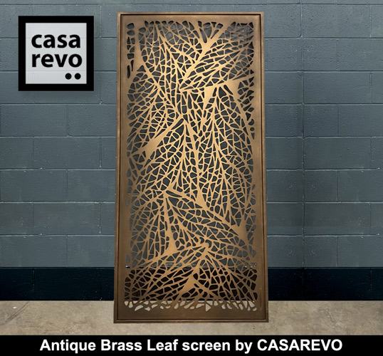 Antique Brass finishes by CASAREVO