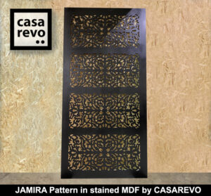 MDF Black fretwork in JAMIRA patterns