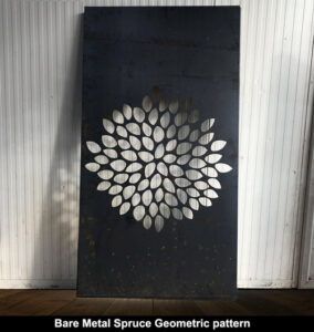 VIBE design brass on Black MDF