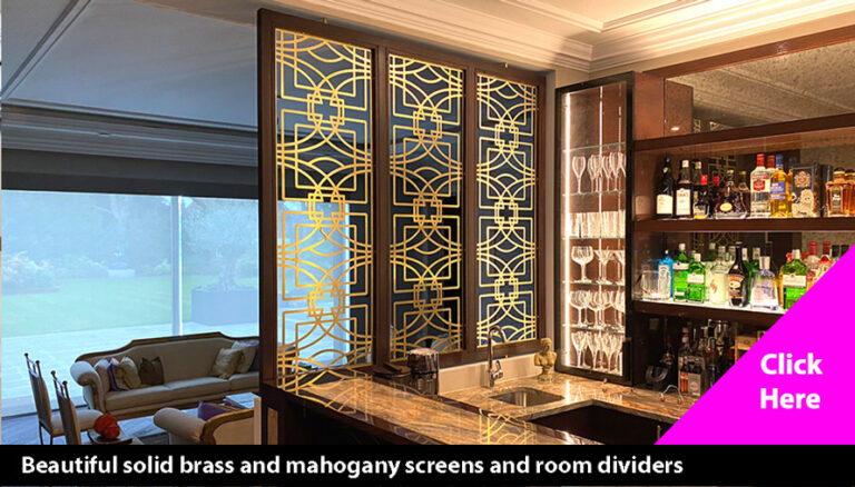 laser cut screens for architectural and home interiors – Decorative ...