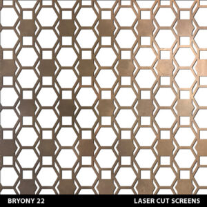 Luxury screens in geometric Bryony pattern design