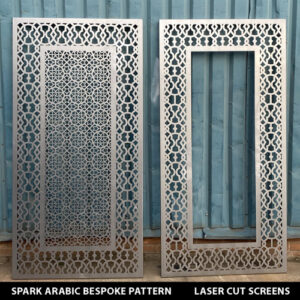 Bespoke laser cut metal designs