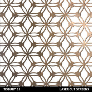 Luxury screens in Tisbury pattern design